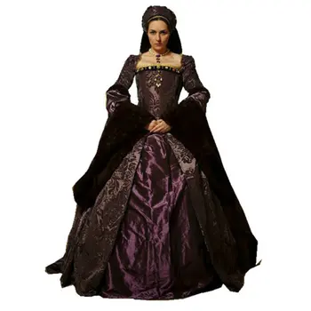 Vēsturisko Klientu-made 18 Gadsimta Vintage Tērpus, Renesanses Kleitas Steampunk kleita Gothic Cosplay Halloween Kleitas C-1176
